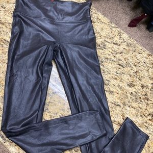 Spanx faux leather leggings